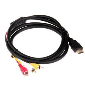 HDMI CABLE A/M TO RCA/M*3 1.5M