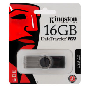 16GB KINGSTON DATA TRAVELER 101 USB 2.0 FLASH DRIVE MEMORY STICK 16 GB