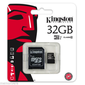 32GB KINGSTON MICRO SD MEMORY CARD CLASS 10 DIGITAL CAMERA, MOBILE RETAIL