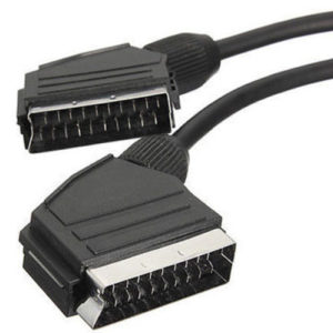 SCART Lead Cable TV Dvd FULLY WIRED 21 Pin Long 1.5m