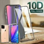 Screen Protector ANTI BURST for iPhone X TO IPHONE 17PRO MAX ALL MODELS FULL TEMPERED GLASS COVERED