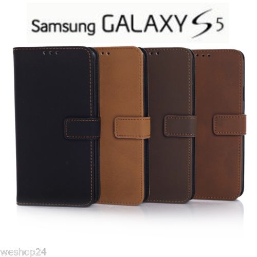 Samsung Galaxy All models Luxury PU Leather Flip Wallet Case with Card Slot & Stand